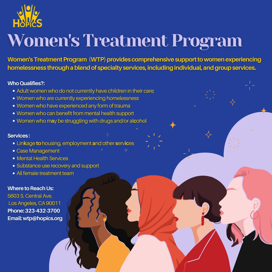 Women's Treatment Program Flyer